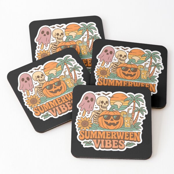 Item preview, Summerween Vibes – Retro Halloween Fun designed and sold by Hans-Design.