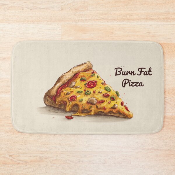 Item preview, Burn Fat Pizza  designed and sold by TomiMono.