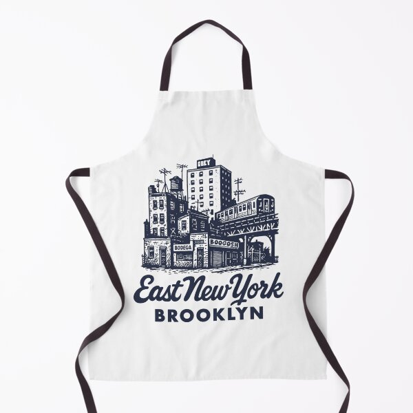 Item preview, Brooklyn Cityscape - East NY Urban Art Neighborhood Design designed and sold by Boogosh.