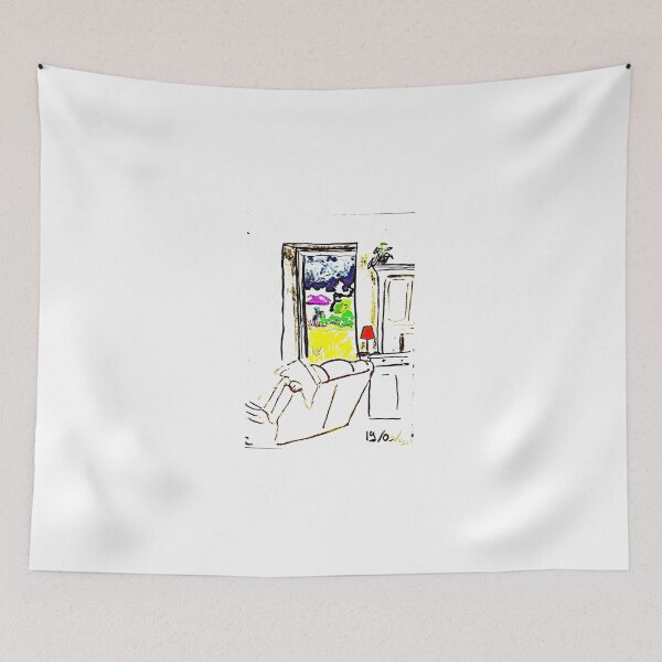 Item preview, Through the window of the living room designed and sold by EstherProduction.