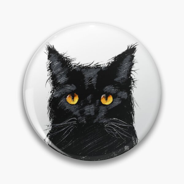 Item preview, The black cat designed and sold by MinimalUniverse.