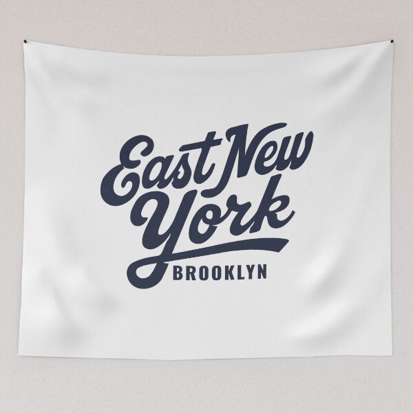 Item preview, Brooklyn Lettering Art - East NY Urban Typography designed and sold by Boogosh.
