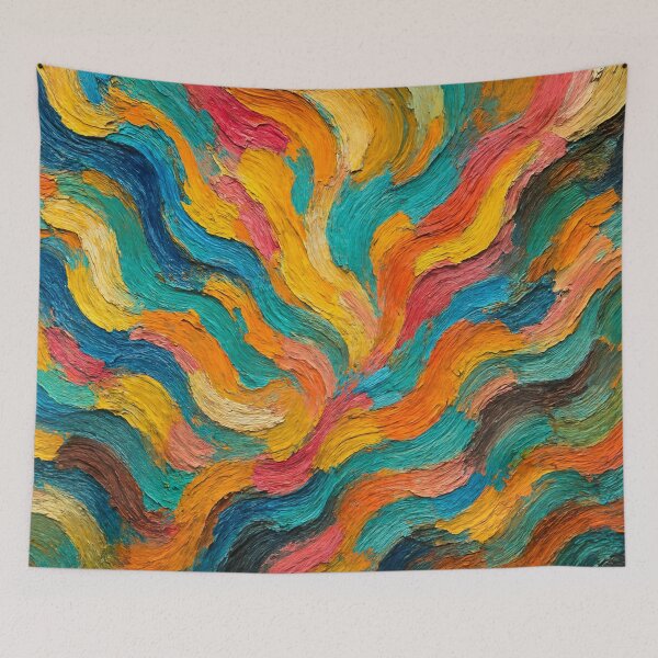 Item preview, A riot of color in vibrant texture designed and sold by Sigtrix.