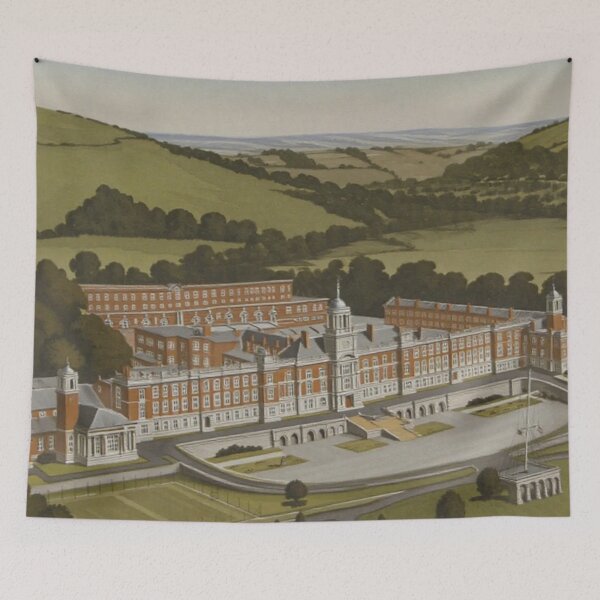 Item preview, Britannia Royal Naval College4(watercolour + AI) designed and sold by artsmeow.