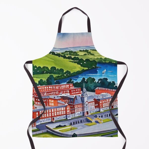 Item preview, Britannia Royal Naval College(watercolour + AI) designed and sold by artsmeow.