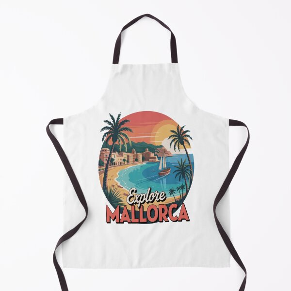 Item preview, Explore Mallorca Spain Vintage Travel Sticker Summer Vibes designed and sold by stickercuffs.