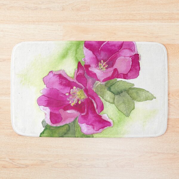 Item preview, dune rose, rosehip, watercolor painting designed and sold by Sandra  Steinke.