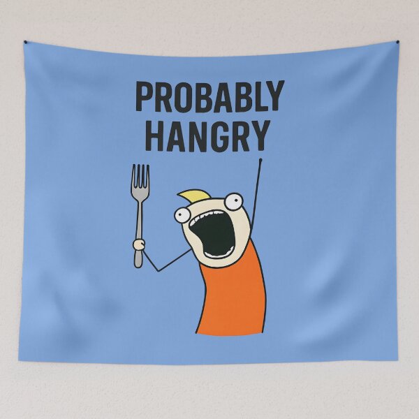 Item preview, Probably Hangry  designed and sold by HowToCanadian.