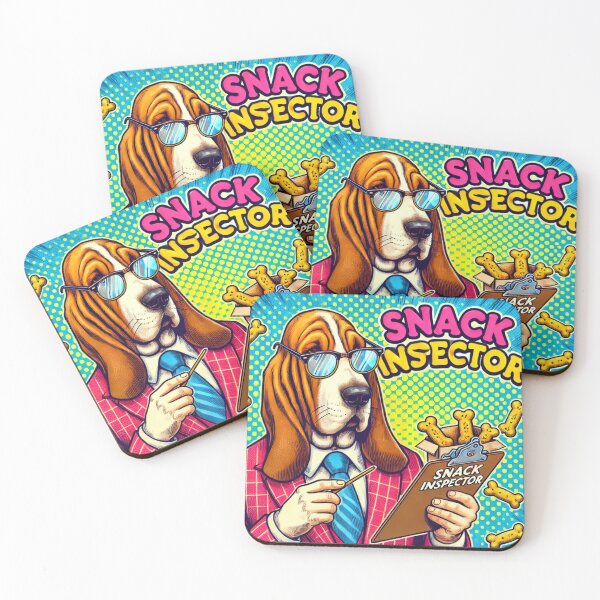 Item preview,  Dapper Dog Snack Inspector in Action designed and sold by purrfectprints2025 .