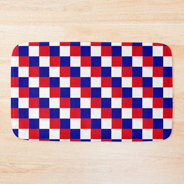 Item preview, Checker pattern with France flag colour designed and sold by santoshputhran.