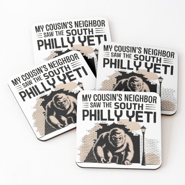 Item preview, My Cousin’s Neighbor Saw the South Philly Yeti – Funny Cryptid Tee designed and sold by Grax32.