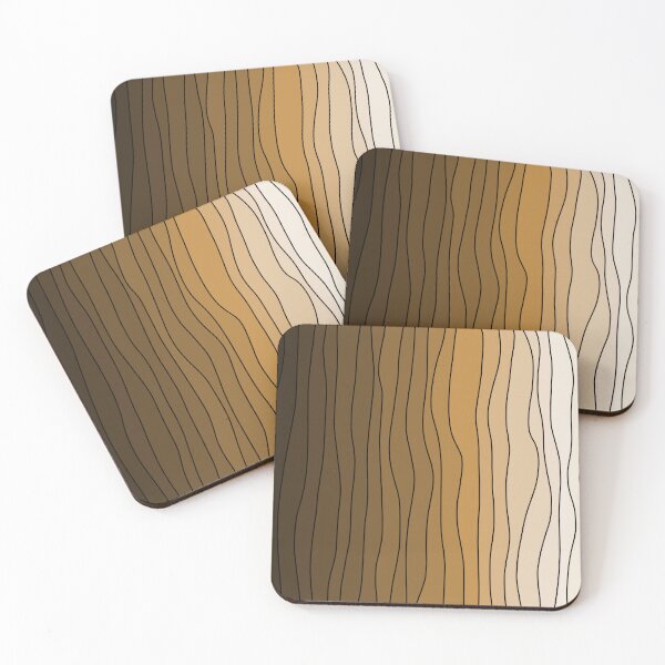 Item preview, Aesthetic brown wave fade pattern  designed and sold by TAbstractDesign.