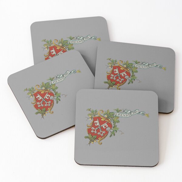 Item preview, Art by Mike Digital motif REGENSBURG with oak leaves designed and sold by allartbymike.
