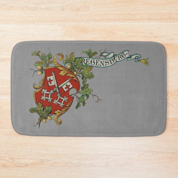 Item preview, Art by Mike Digital motif REGENSBURG with oak leaves designed and sold by allartbymike.