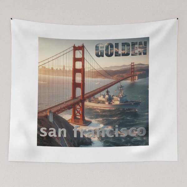 Item preview, The Golden San Francisco Print designed and sold by Lichentroupe63.