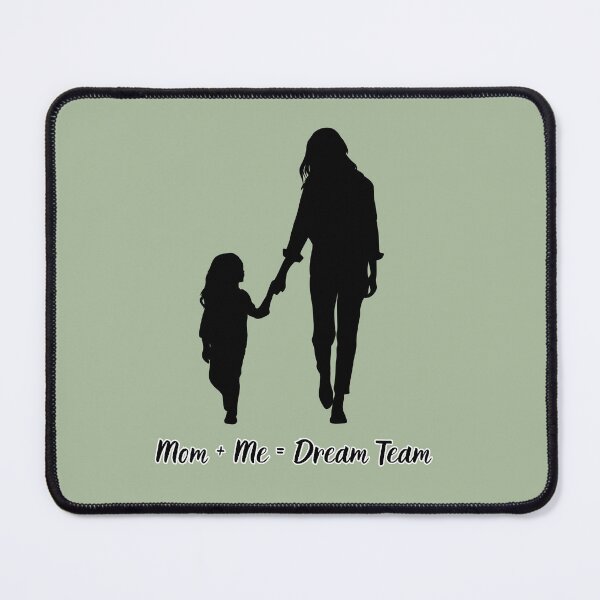 Item preview, Mom + Me = Dream Team | Personalized Mom & Child Gift | Family Love Shirt designed and sold by Mintiko2.