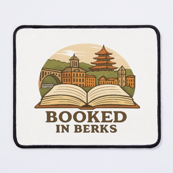 Item preview, Booked in Berks – Reading PA Skyline & Pretzel Pride designed and sold by Globalcitytees.