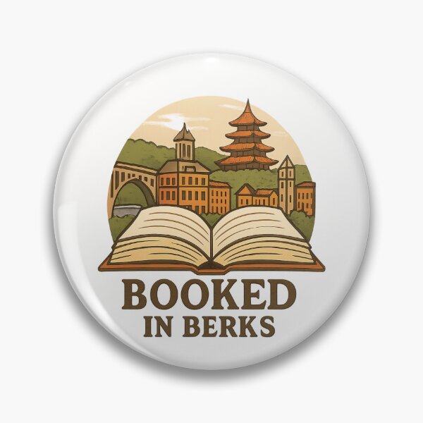 Item preview, Booked in Berks – Reading PA Skyline & Pretzel Pride designed and sold by Globalcitytees.