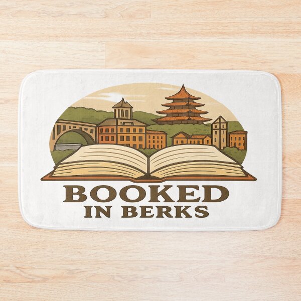 Item preview, Booked in Berks – Reading PA Skyline & Pretzel Pride designed and sold by Globalcitytees.