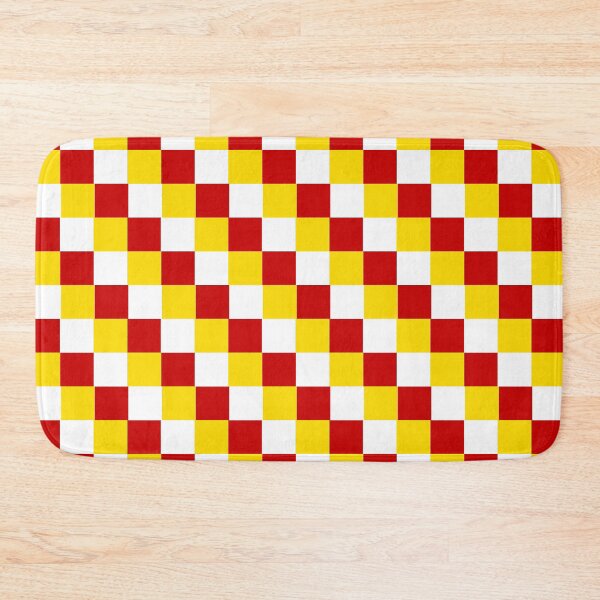 Item preview, Checker pattern with Barcelona City Spain flag colour designed and sold by santoshputhran.