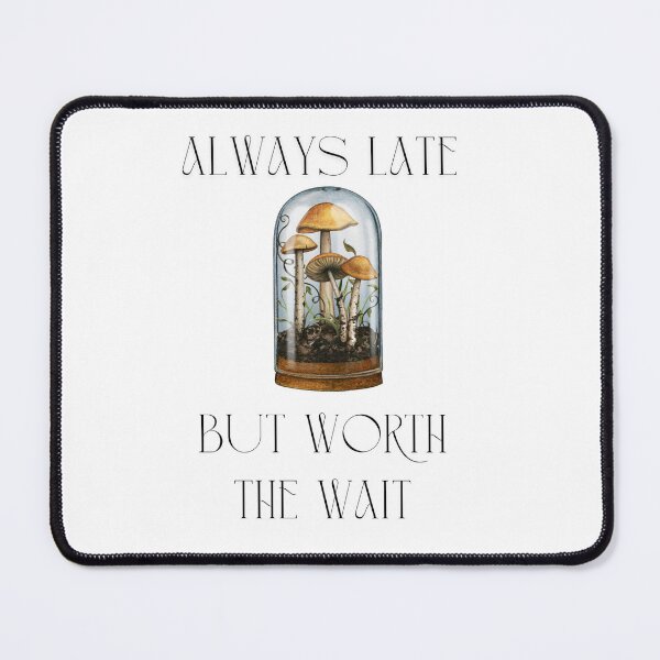 Item preview, Always Late but Worth the Wait – Witchy Time Charm designed and sold by Aloor.