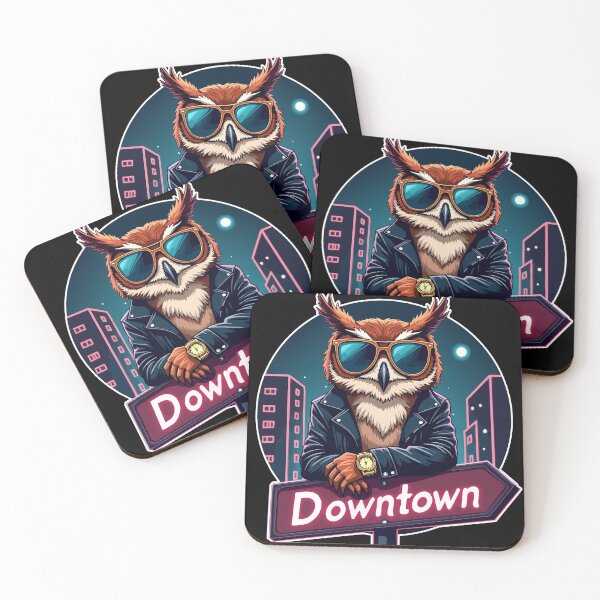 Item preview, Owl OG – Neon City Streetwear Vibes designed and sold by Hans-Design.