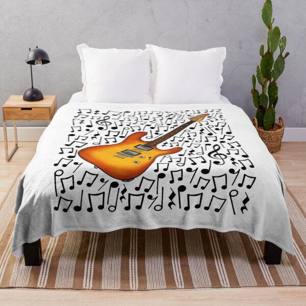 Item preview, Electric Guitar Musical Notes Guitarist Music Teacher Musician designed and sold by doodlerob.