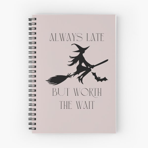 Item preview,  Always Late but Worth the Wait – Witchy Time Charm designed and sold by Aloor.
