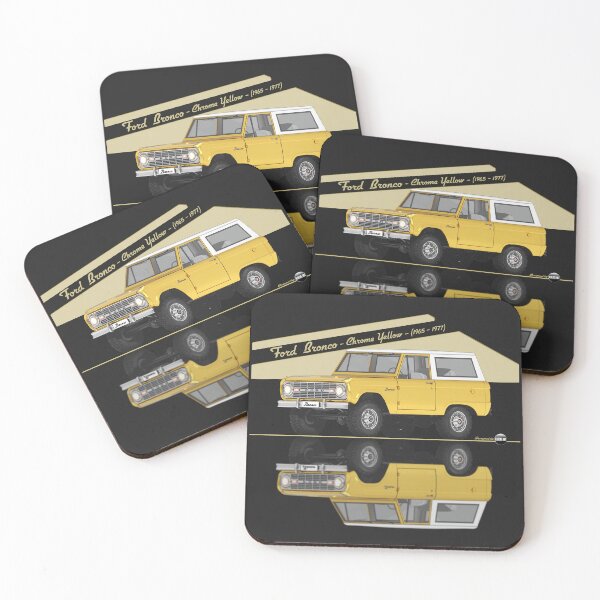 Item preview, Ford Bronco - Chrome Yellow (1965–1977) – The Original 4x4 designed and sold by Azaziel.
