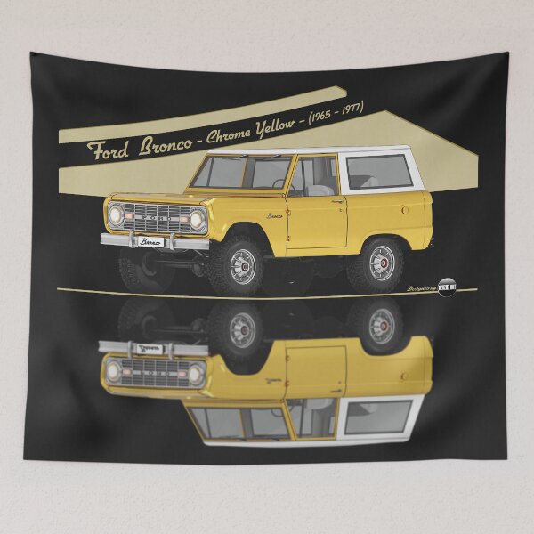 Item preview, Ford Bronco - Chrome Yellow (1965–1977) – The Original 4x4 designed and sold by Azaziel.