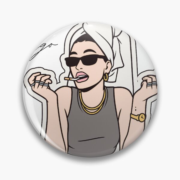 Item preview, Virgo zodiac sign cool sticker girl designed and sold by MalisDesigns.