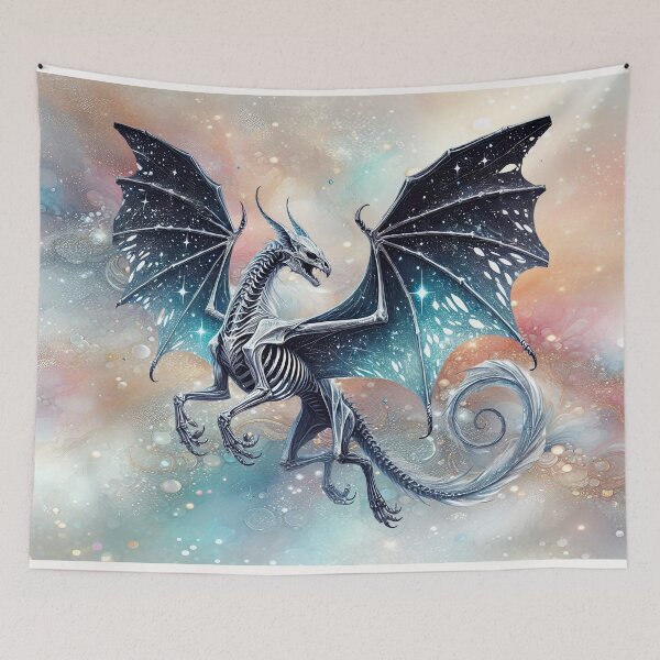 Item preview, Netherworld Dracolich – The Enchanted Undead Dragon designed and sold by MysticOzzy.