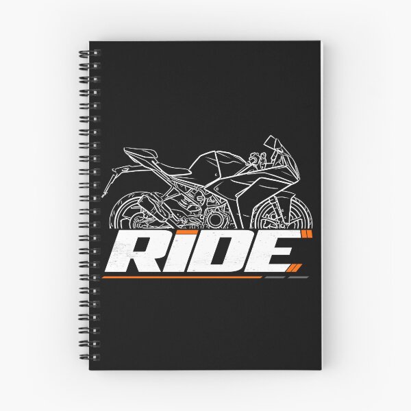 Aperçu de l'œuvre KTM RC390 2022-2024 pour les passionnés de moto créée et vendue par DrainvolStore.