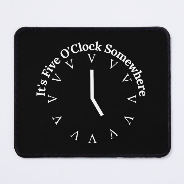 Item preview, It's Five O'Clock Somewhere designed and sold by PatternDesign91.