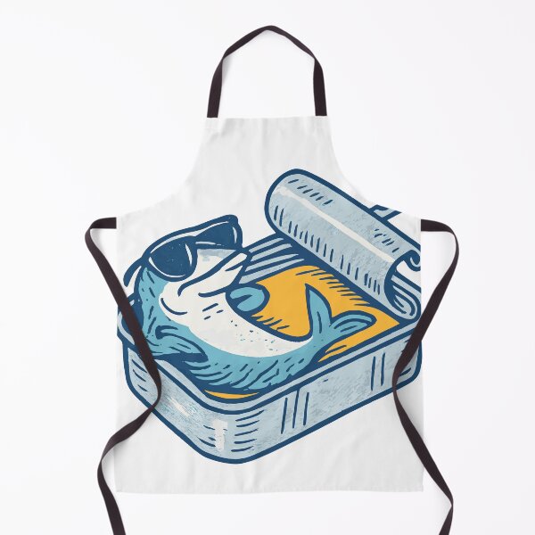 Item preview, Cool Sardine in a Can – Funny Coastal Sticker designed and sold by MonStock.