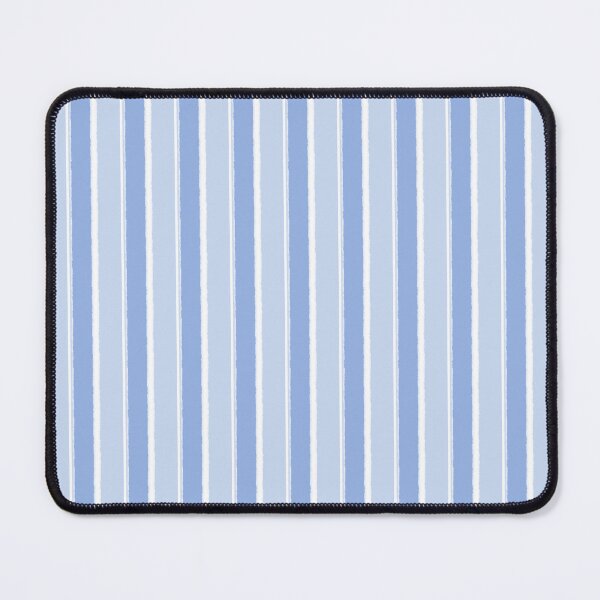 Item preview, Baby Blue Cottage Stripes Vertical Pattern designed and sold by kierkegaard.