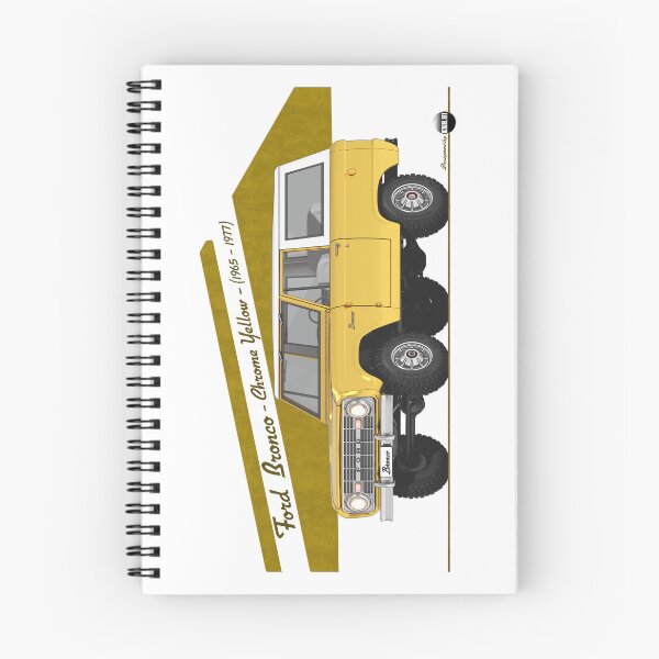 Item preview, Ford Bronco - Chrome Yellow (1965–1977) – The Original 4x4 designed and sold by Azaziel.