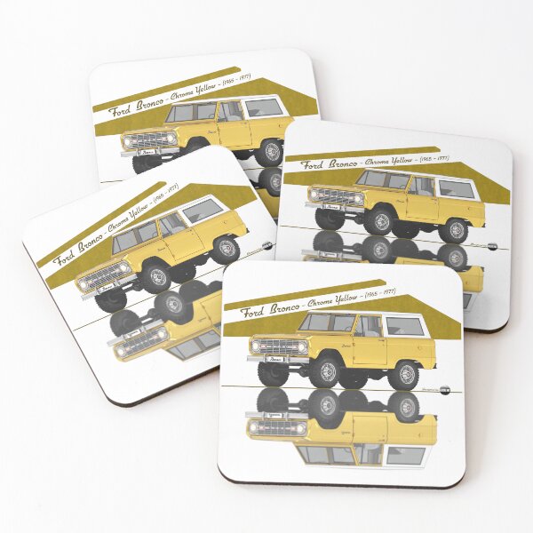 Item preview, Ford Bronco - Chrome Yellow (1965–1977) – The Original 4x4 designed and sold by Azaziel.