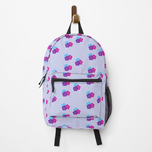 Item preview, Blue, purple and pink flowers pattern design designed and sold by Pip'sCorner.