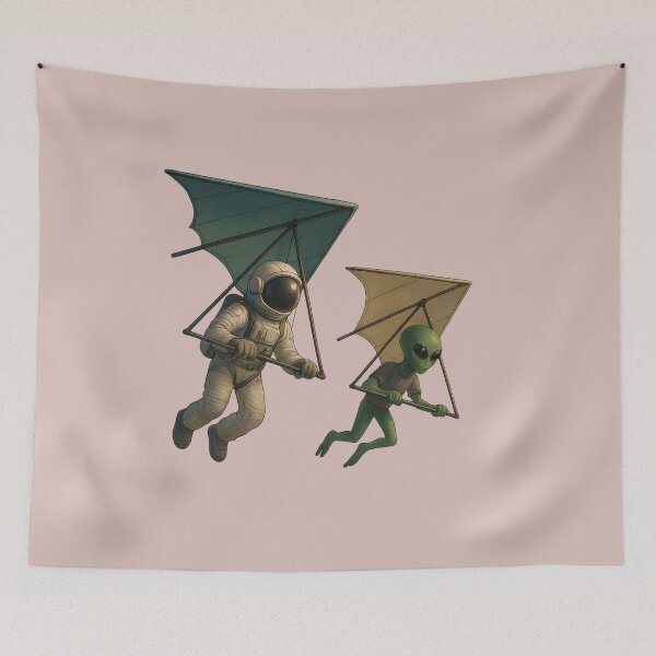 Item preview, Mars Glide: Riding the Red Winds designed and sold by HEERMANArt.