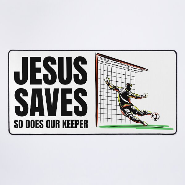 Item preview, Jesus Saves, So Does Our Keeper designed and sold by GiggleGooods.