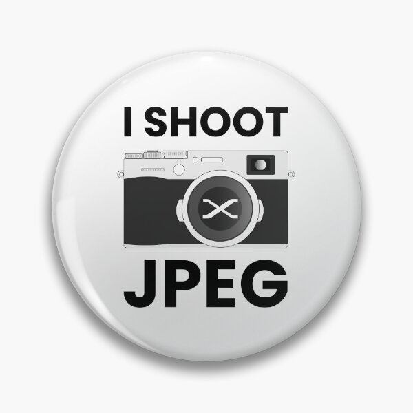 Item preview, I Shoot JPEG – Fuji Photographer Humor Design for Film Simulation Lovers designed and sold by MarcVan.