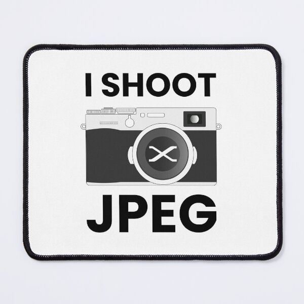 Item preview, I Shoot JPEG – Fuji Photographer Humor Design for Film Simulation Lovers designed and sold by MarcVan.
