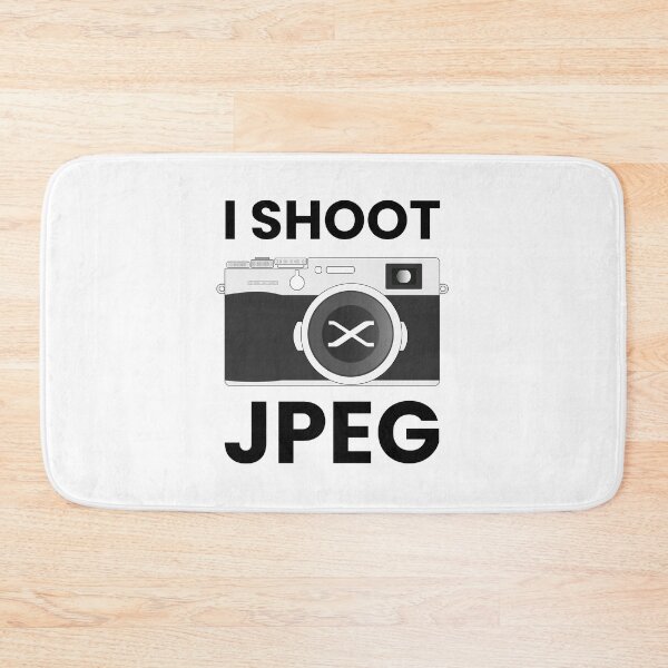 Item preview, I Shoot JPEG – Fuji Photographer Humor Design for Film Simulation Lovers designed and sold by MarcVan.