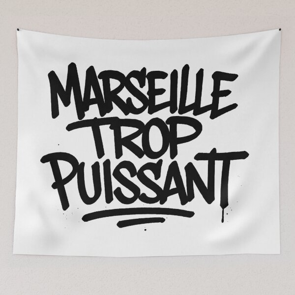 Item preview, Marseille Too Powerful - Black designed and sold by Marselhes.