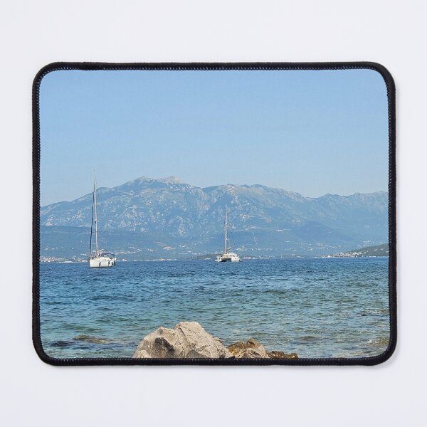 Item preview, small ships in a bay designed and sold by MarijaArt.