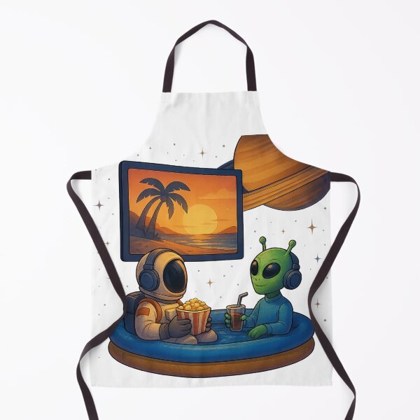 Item preview, Orbiting Cinema: Summer Vibes in Space designed and sold by HEERMANArt.