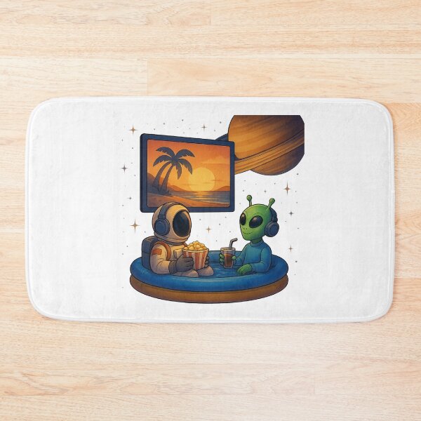 Item preview, Orbiting Cinema: Summer Vibes in Space designed and sold by HEERMANArt.