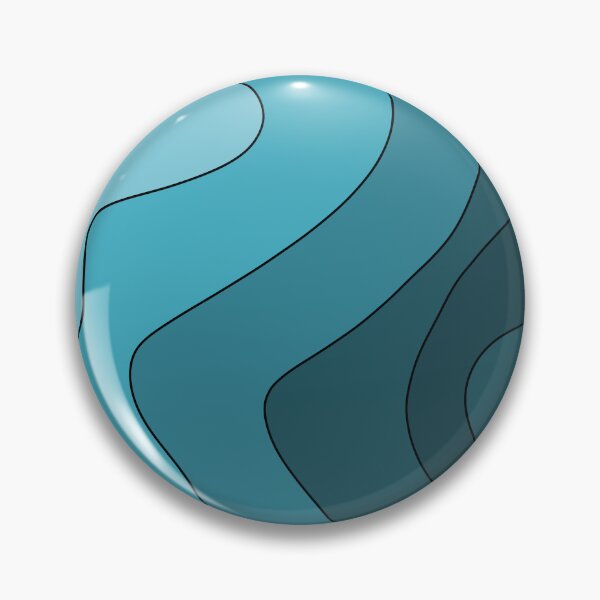 Item preview, Aesthetic vibrant blue wave pattern designed and sold by TAbstractDesign.