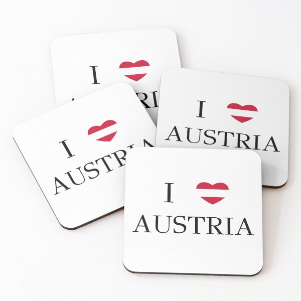 Item preview, I ❤️ AUSTRIA designed and sold by silverowlet.